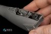 Quinta Studio QD48348 Buccaneer S.2C/D 3D-Printed & coloured Interior on decal paper (Airfix) 1/48